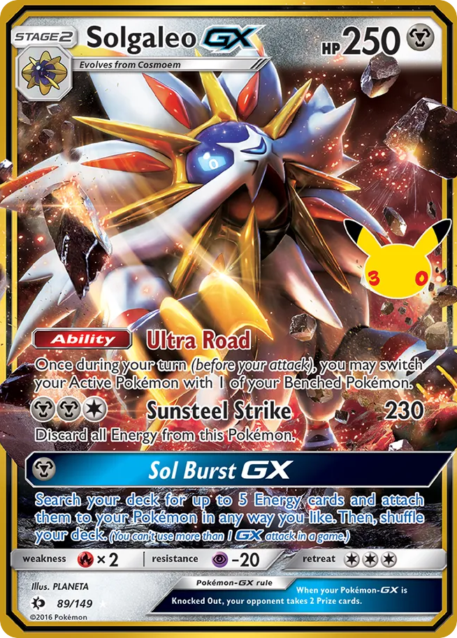Solgaleo-GX 30th Celebration: Classic Collection
