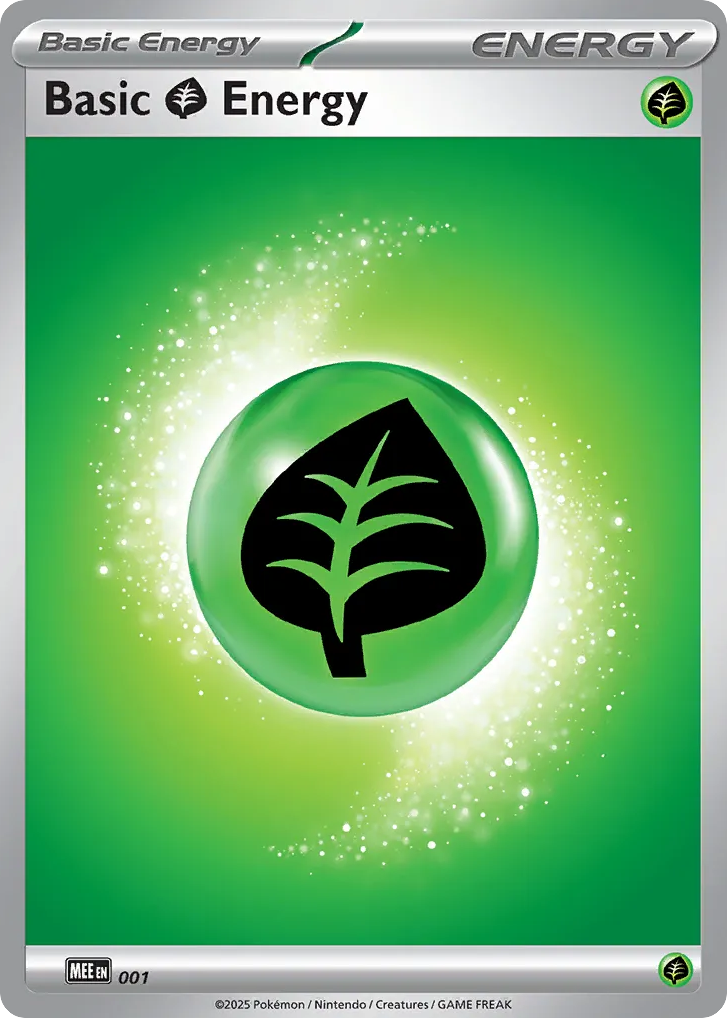Basic Grass Energy Mega Evolution Energies
