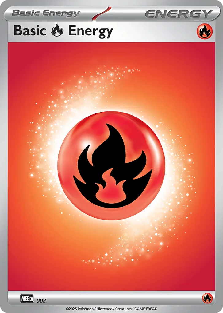 Basic Fire Energy Mega Evolution Energies