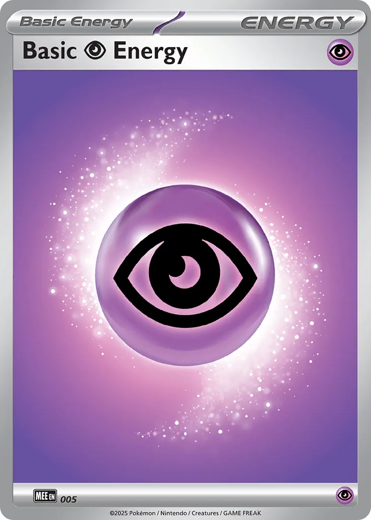 Basic Psychic Energy Mega Evolution Energies