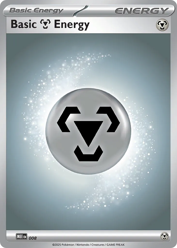 Basic Metal Energy Mega Evolution Energies