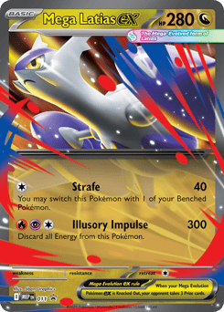 Mega Latias ex - Mega Evolution Black Star Promos