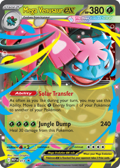 Mega Venusaur ex - Mega Evolution Black Star Promos