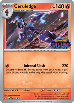 Ceruledge - Mega Evolution Black Star Promos