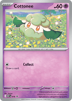 Cottonee - Mega Evolution Black Star Promos
