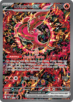 Oricorio ex - Mega Evolution Black Star Promos
