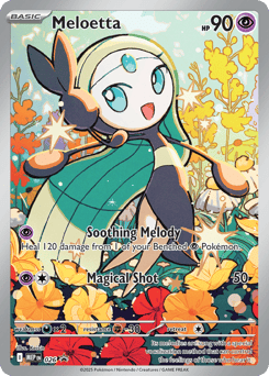 Meloetta - Mega Evolution Black Star Promos