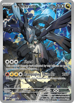 N's Zekrom - Mega Evolution Black Star Promos