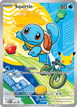 プリン No.039 Squirtle - Mega Evolution Black Star Promos #39 Price & Value