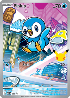 Piplup - Mega Evolution Black Star Promos