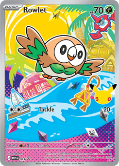 Rowlet - Mega Evolution Black Star Promos