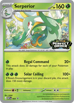 Serperior - Mega Evolution Black Star Promos