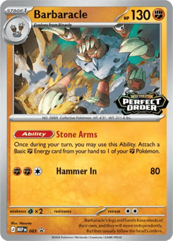Barbaracle - Mega Evolution Black Star Promos