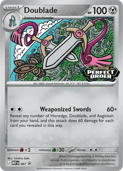Doublade - Mega Evolution Black Star Promos
