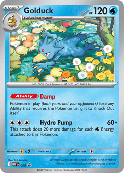 Golduck - Mega Evolution Black Star Promos