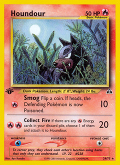 Houndour - Neo Discovery
