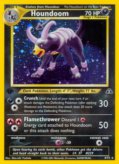 Houndoom - Neo Discovery