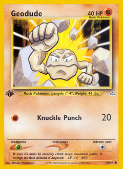 Geodude - Neo Revelation