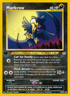 Murkrow - Neo Revelation