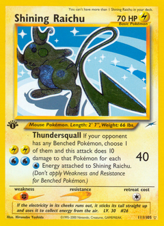 Shining Raichu - Neo Destiny