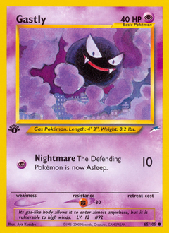 Gastly - Neo Destiny #65 Price & Value ($2.51) | PokeScope