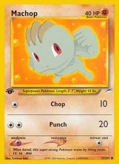Machop - Neo Destiny
