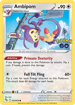 Ambipom - Pokémon GO
