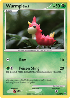 Wurmple - Platinum