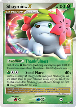 Shaymin LV.X - Platinum