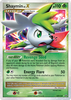 Shaymin LV.X - Platinum