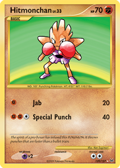 Hitmonchan - Platinum
