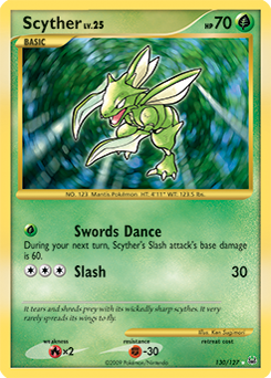 Scyther - Platinum