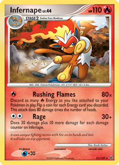 Infernape - Platinum