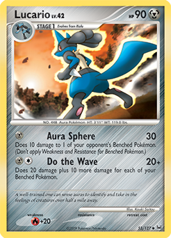 Lucario - Platinum