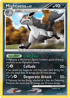 Mightyena - Platinum