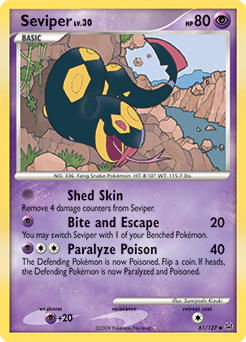 Seviper - Platinum
