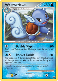 Wartortle - Platinum