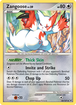 Zangoose - Platinum