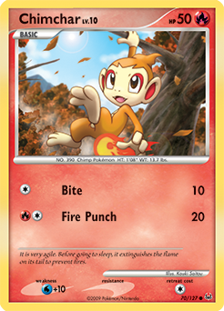 Chimchar - Platinum