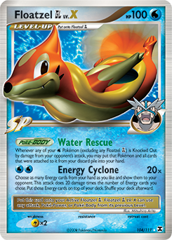 Floatzel GL LV.X - Rising Rivals