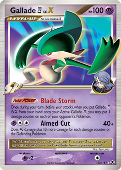 Gallade E4 LV.X - Rising Rivals