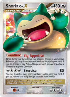 Snorlax LV.X - Rising Rivals