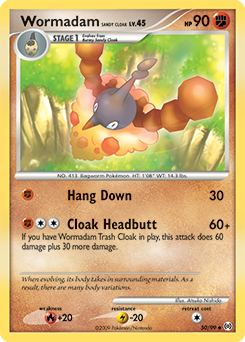 Wormadam Sandy Cloak - Arceus