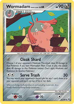 Wormadam Trash Cloak - Arceus