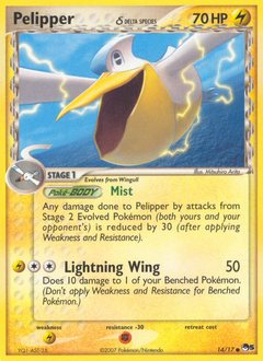 Pelipper δ - POP Series 5