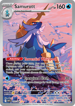 Samurott - White Flare