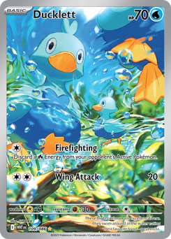 Ducklett - White Flare
