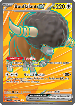 Bouffalant ex - White Flare