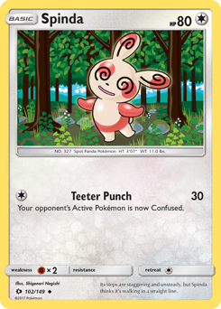 Spinda - Sun & Moon