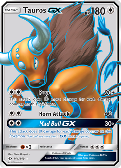 Tauros-GX - Sun & Moon